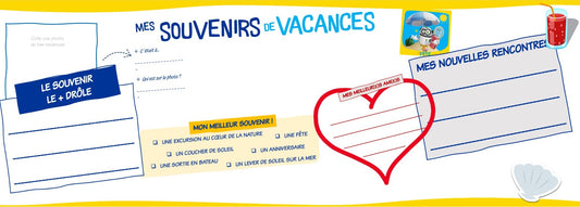 JOURNAL "SOUVENIRS DE VACANCES" À TÉLÉCHARGER GRATUITEMENT