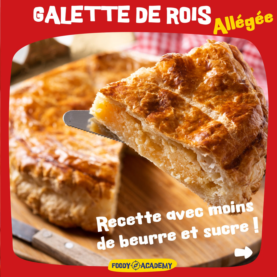 GALETTE DES ROIS ALLÉGÉE