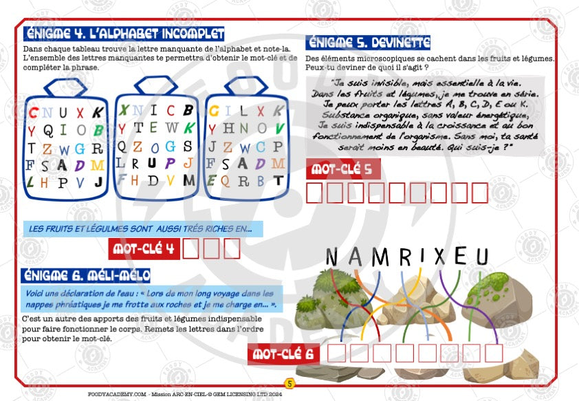 LIVRET D'ACTIVITÉ VÉGÉTAL