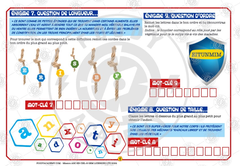 LIVRET D'ACTIVITÉ VÉGÉTAL